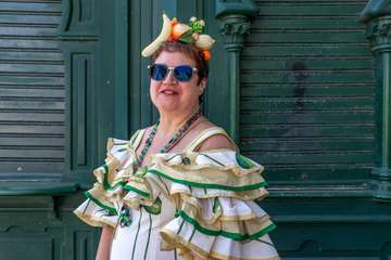 El Carnaval 'okupa' las calles del casco antiguo de la capital (Foto José Francisco Fernández Belda)
